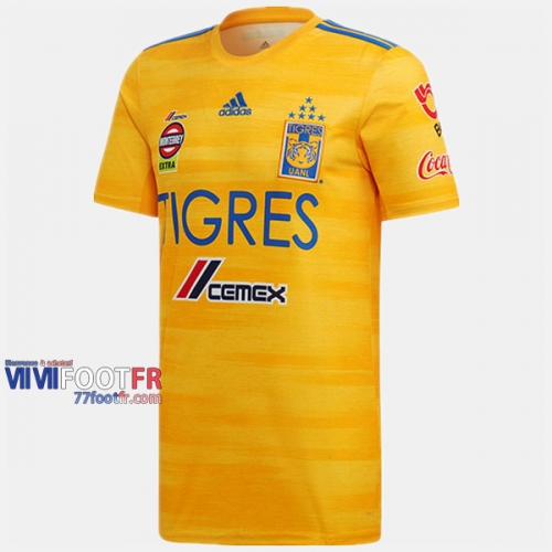 Nouveau Flocage Maillot De Foot Tigres Uanl Homme Domicile 2019-2020 Personnalise :77Footfr