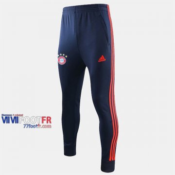 Promo: Nouveau Pantalon Entrainement Foot Bayern Munich Retro Bleu Orange 2019/2020