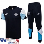 T-Shirt Manchester City bleu marine Homme 2021 2022 PL168