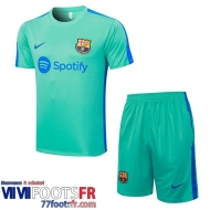 Survetement T Shirt Barcelone vert Homme 2023 2024 TG947