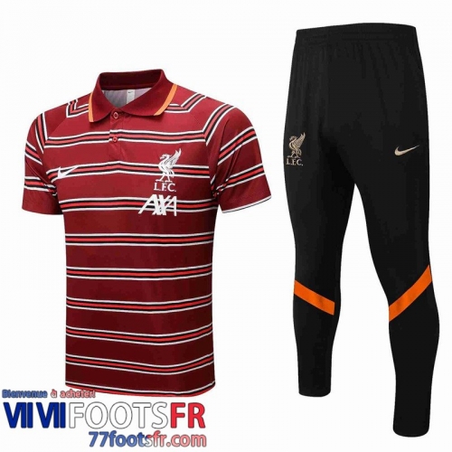 Polo foot Liverpool rouge Homme 2021 2022 PL409