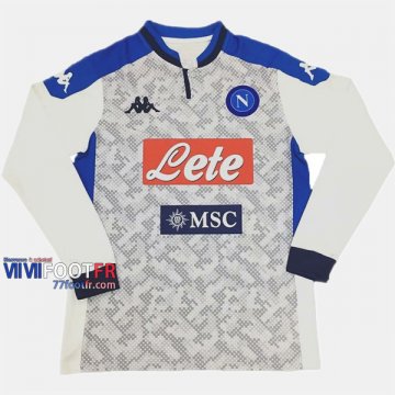 Nouveau Flocage Maillot Foot SSC Naples Manche Longue Homme Third 2019-2020 Personnalise :77Footfr