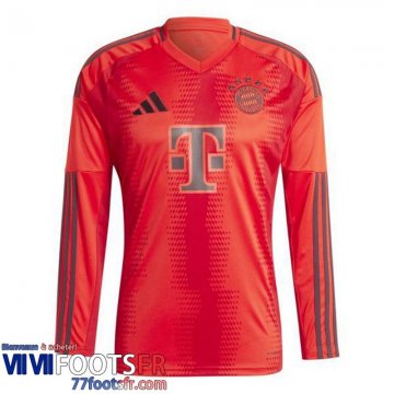 Maillot De Foot Bayern Munich Domicile Homme Manche Longue 24 25