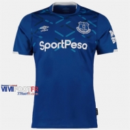 Nouveau Flocage Maillot De Foot Everton Homme Domicile 2019-2020 Personnalisé :77Footfr