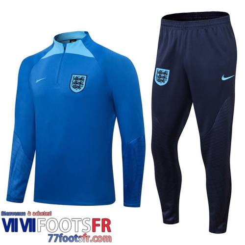 Survetement de Foot Angleterre bleu Homme 2022 2023 TG237