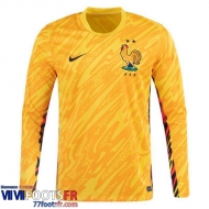 Maillot De Foot France Gardiens De But Manche Longue Homme EURO 2024 TBB321
