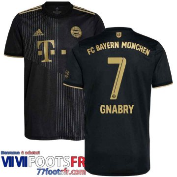 Maillot De Foot Bayern Munich Extérieur Homme 21 22 # Serge Gnabry 7