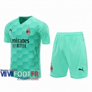77footfr Maillots foot AC Milan Gardiens de but blue-green 2020 2021