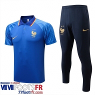 Polo foot France bleu Homme 2022 2023 PL560