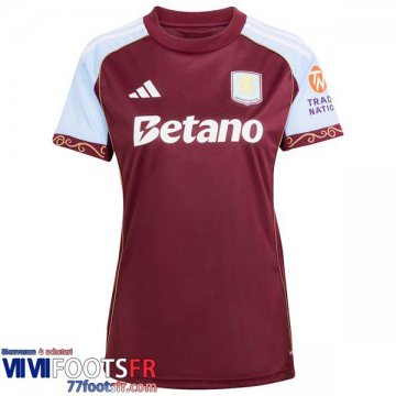 Maillot De Foot Aston Villa Domicile Femme 25 26