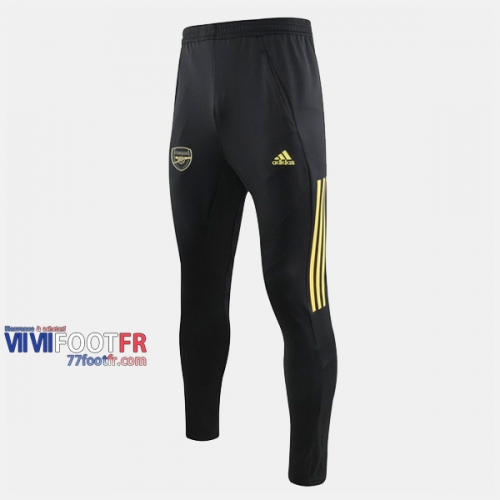 Promo: Les Nouveaux Pantalon Entrainement Foot Arsenal Vintage Noir Jaune 2019/2020