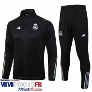 Veste Foot Real Madrid noir Homme 2023 2024 JK799