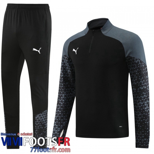 Survetement de Foot Sport noir Homme 2023 2024 TG972