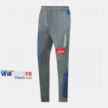 Promo: Nouveaux Pantalon Entrainement Foot Naples Polyester Gris 2019/2020