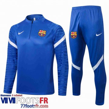 Survetement de Foot Barcelone bleu Homme 21 22 TG173