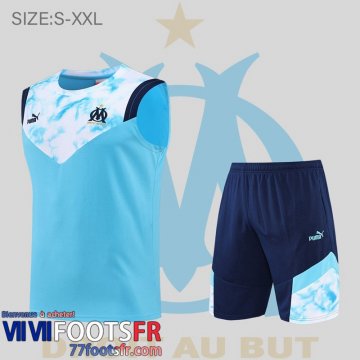 Sans manches Marseille bleu Homme 2022 2023 PL504