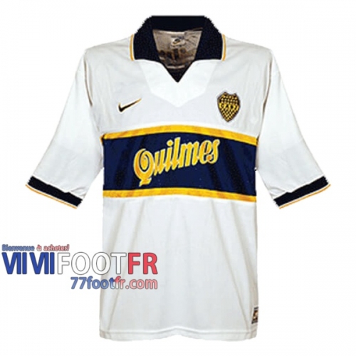 77footfr Retro Maillot de foot Boca Juniors Exterieur 1996/1997