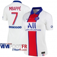 Maillot de foot PSG Mbappé #7 Exterieur Femme 20-21