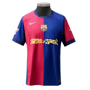 Maillot De Foot Barcelone travis scott Homme 24 25 Domicile
