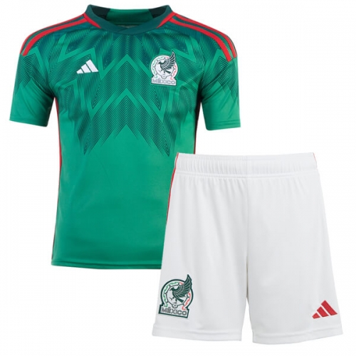 Maillot De Foot World Cup Mexique Domicile Enfant 2022