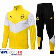 Veste Foot Dortmund Homme jaune 2021 2022 JK93