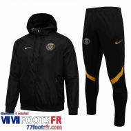 Coupe Vent - Sweat a Capuche PSG noir Homme 21 22 WK27