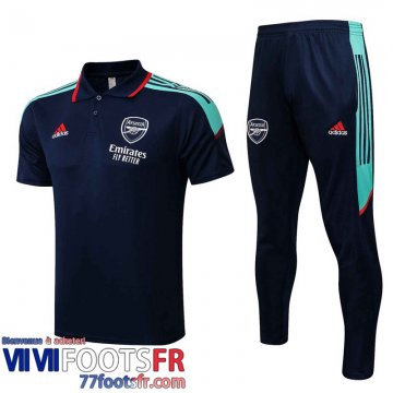 Polo foot Arsenal bleu marin Homme 2021 2022 PL297