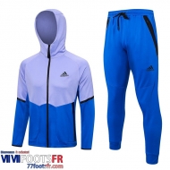 Veste Foot - Sweat A Capuche sport bleu Homme 2023 2024 B11
