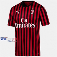 Nouveau Flocage Maillot De Foot Milan AC Homme Domicile 2019-2020 Personnalisé :77Footfr