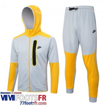 Veste Foot - Sweat A Capuche Sport gris clair Homme 2023 2024 JK775