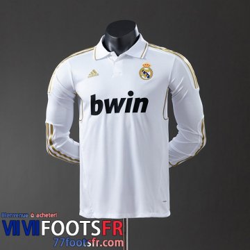 Retro Maillot De Foot Real Madrid Domicile Homme Manche Longue 11 12 FG1041