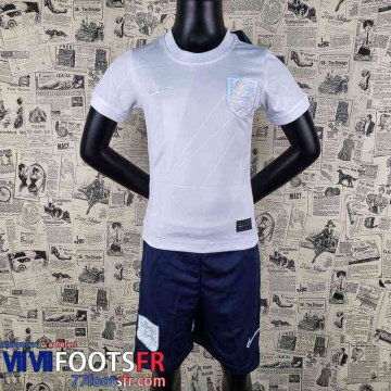 Maillot De Foot Angleterre Blanc Enfant 2022 2023 AK06