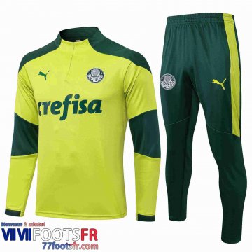 Survetement Foot Palmeiras Homme jaune 2021 2022 TG67