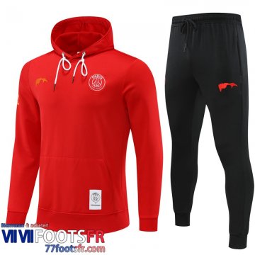 Sweatshirt Foot PSG rouge Homme 2022 2023 SW47