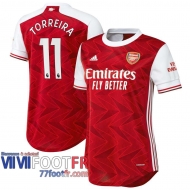 Maillot de foot Arsenal Torreira #11 Domicile Femme 2020 2021