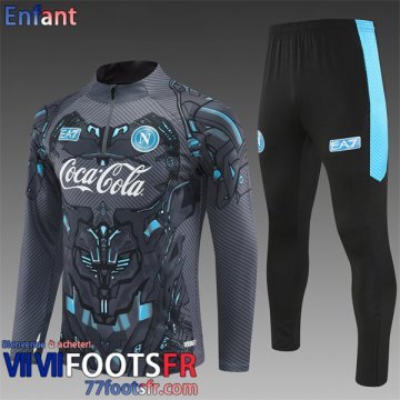 KIT:Survetement de Foot Naples Enfant 25 26 C848