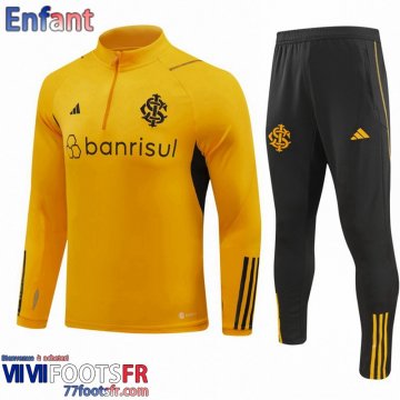 KIT: Survetement de Foot Internacional yellow Enfant 2023 2024 C28