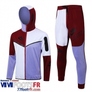 Veste Foot - Sweat A Capuche Sport Violet Homme 2023 2024 JK763