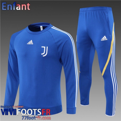 Survetement de Foot Juventus bleu Enfant 21 22 TK184  Survetement de Foot Juventus bleu Enfant 21 22 TK184