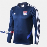 Le Nouveau Replica Sweatshirt Foot Lyon OL Bleu 2019-2020