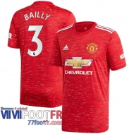 Maillot de foot Manchester United Eric Bailly #3 Domicile 2020 2021