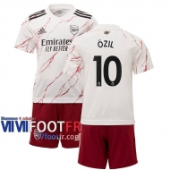77footfr Arsenal Maillot de foot Özil #10 Exterieur Enfant 20-21