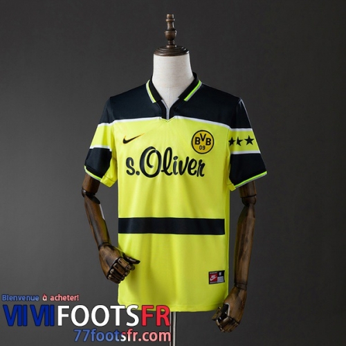 Retro Maillot De Foot Dortmund Domicile Homme 1997 FG893