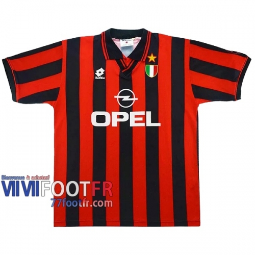 77footfr Retro Maillot de foot Milan AC Domicile 1996/1997