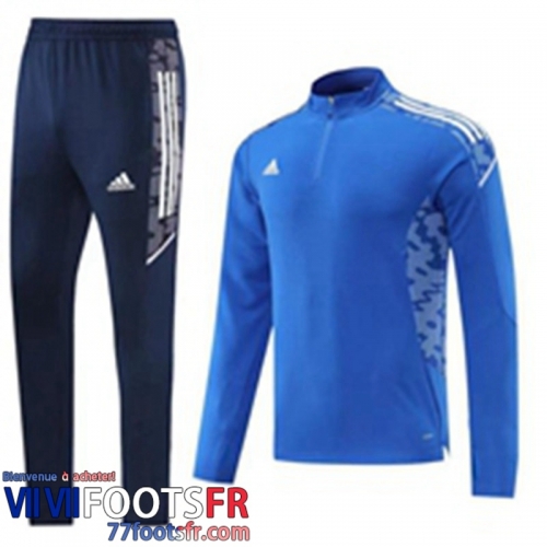 Survetement de Foot Sport bleu Homme 2022 2023 TG255