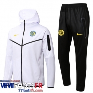 Veste Foot - Sweat A Capuche Inter Milan Blanc Homme 2022 2023 JK339