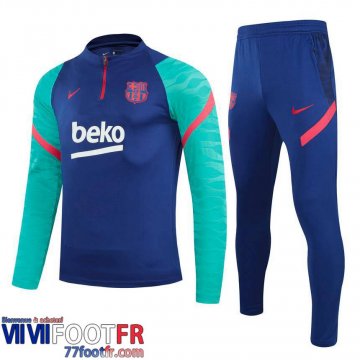 Survetement de Foot Barcelone bleu 21-22 TG02