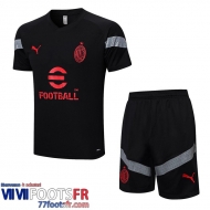 Survetement T Shirt AC Milan noir Homme 2022 2023 TG649