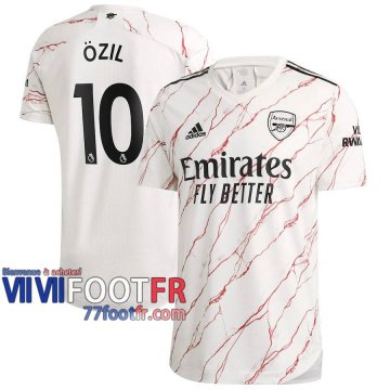 77footfr Arsenal Maillot de foot Özil #10 Exterieur 20-21