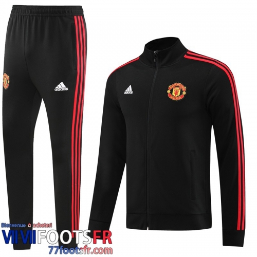 Veste Foot Manchester United noir Homme 2023 2024 JK732